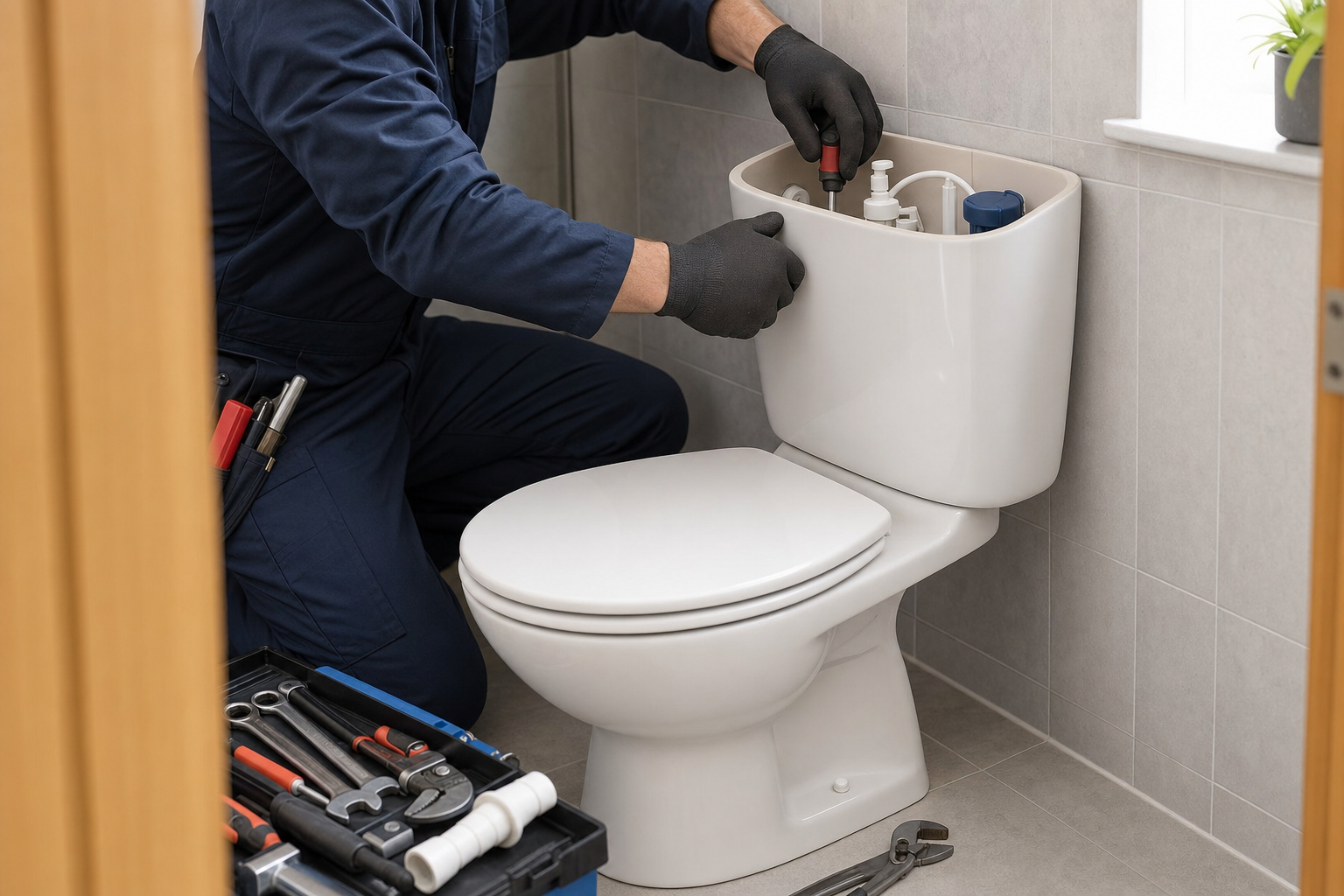 Toilet Plumbing Worcester Park service image