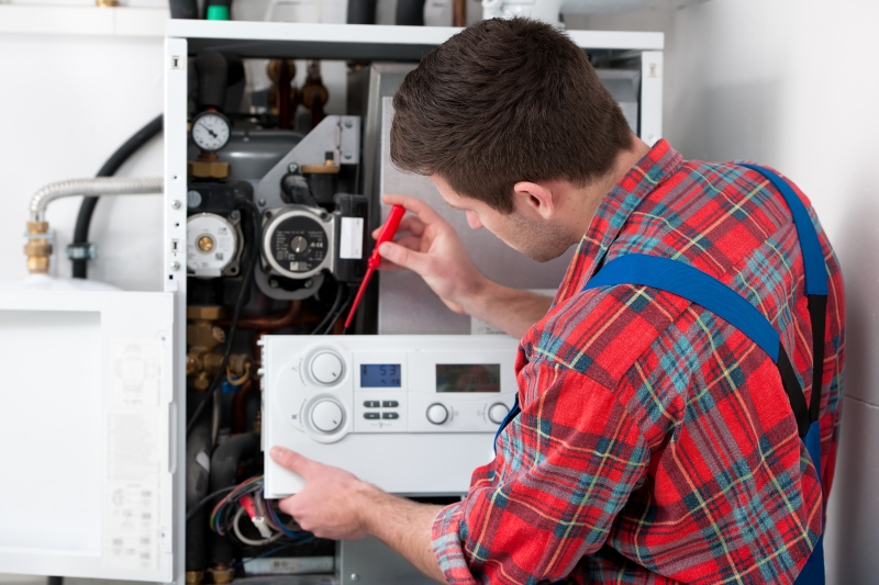 Gas safety check in Worcester Park rental property