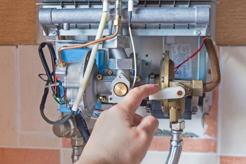 Plumbing and heating work in a Worcester Park property